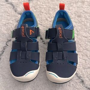 PLAE Sam 2.0 Navy blue sandal sneakers - kids size 10
